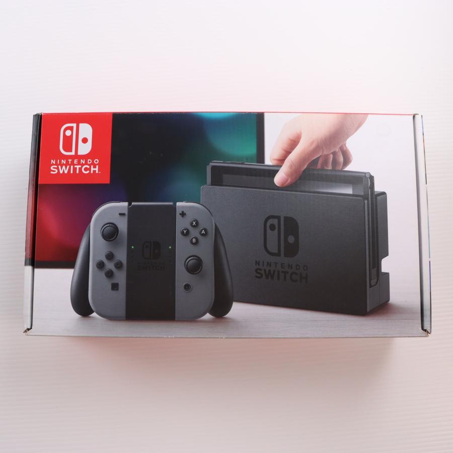 [美品] Nintendo Switch 本体 グレー 任天堂（Nintendo） 『中古即納』{Switch} (本体) Nintendo Switch