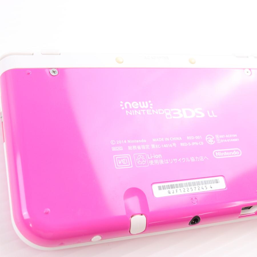 Nintendo 3DS NEW ニンテンドー 本体 LL ピンク/ホワイト 任天堂