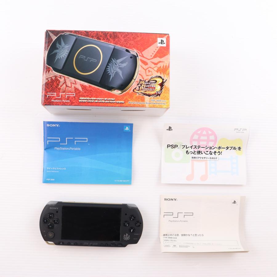 中古即納』{PSP} (本体) PlayStation Portable PSP モンスターハンター