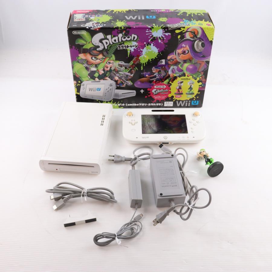 wiiU スプラトゥーンセット 任天堂（Nintendo） 『中古即納』{WiiU} (本体) Wii U スプラトゥーン