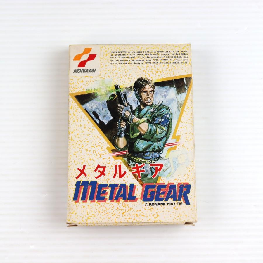 中古即納』{FC} メタルギア(METAL GEAR) コナミ(19871222) : メディア
