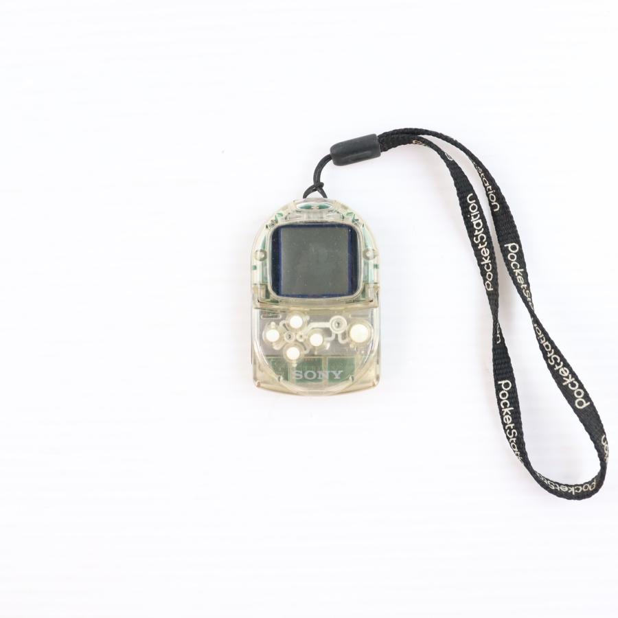 ポケットステーション クリスタル SCPH-4000c 未使用 中古即納』{ACC}{PS} プレイステーション PocketStation(ポケット