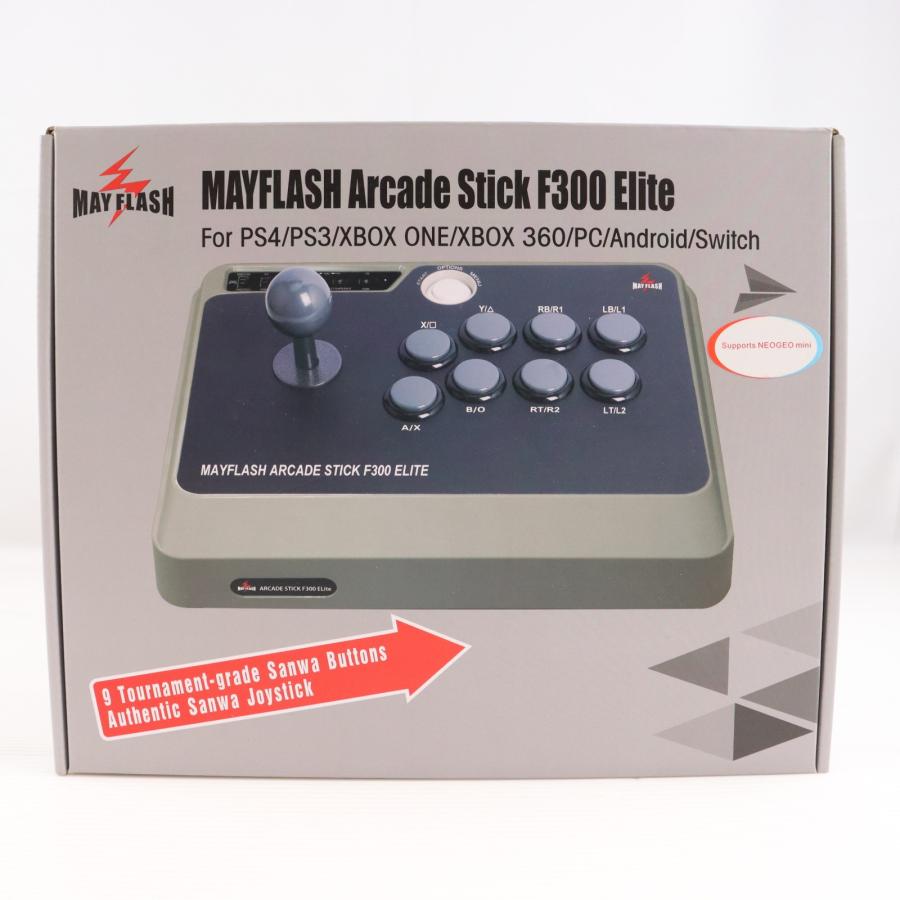 中古即納』{ACC}{PS4} Mayflash Arcade Stick F300 Elite(アーケード