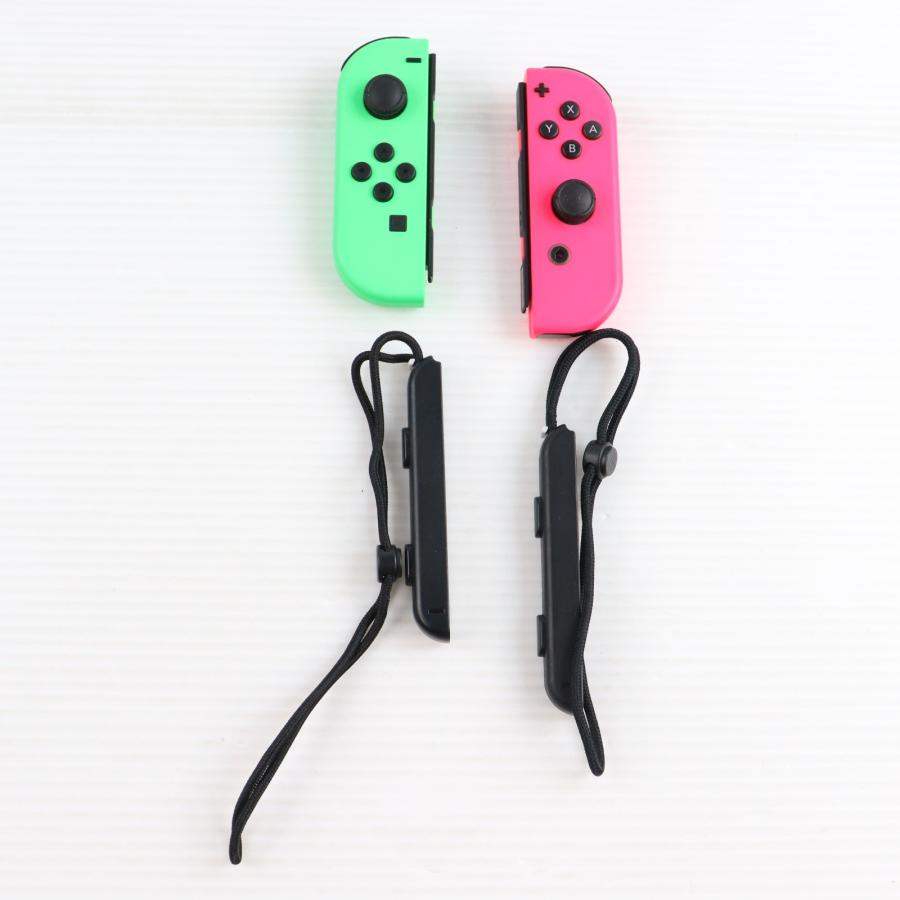 Nintendo Switch 本体 グリーン/ピンク Joy-Con　中古品 任天堂（Nintendo） 『中古即納』{ACC}{Switch} Joy-Con(L) ネオン