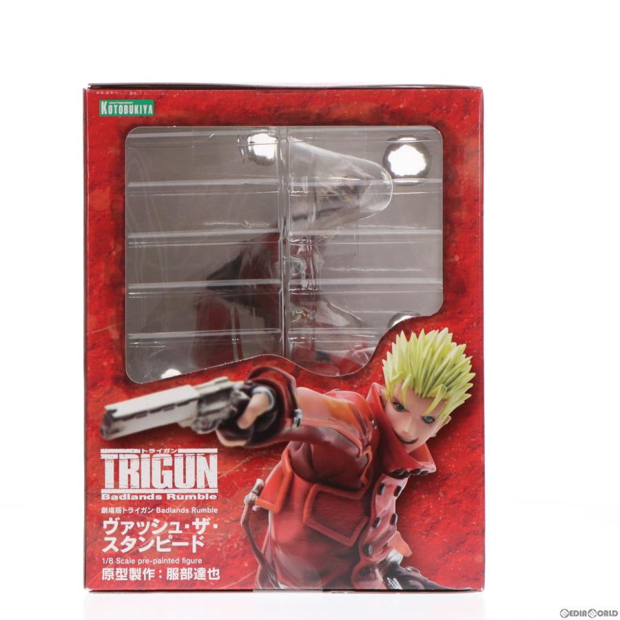 『中古即納』{FIG}ARTFX J ヴァッシュ・ザ・スタンピード 劇場版 TRIGUN(トライガン) Badlands Rumble 1/8 完成品 フィギュア(PP412) コトブキヤ(20151018)｜media-world｜04