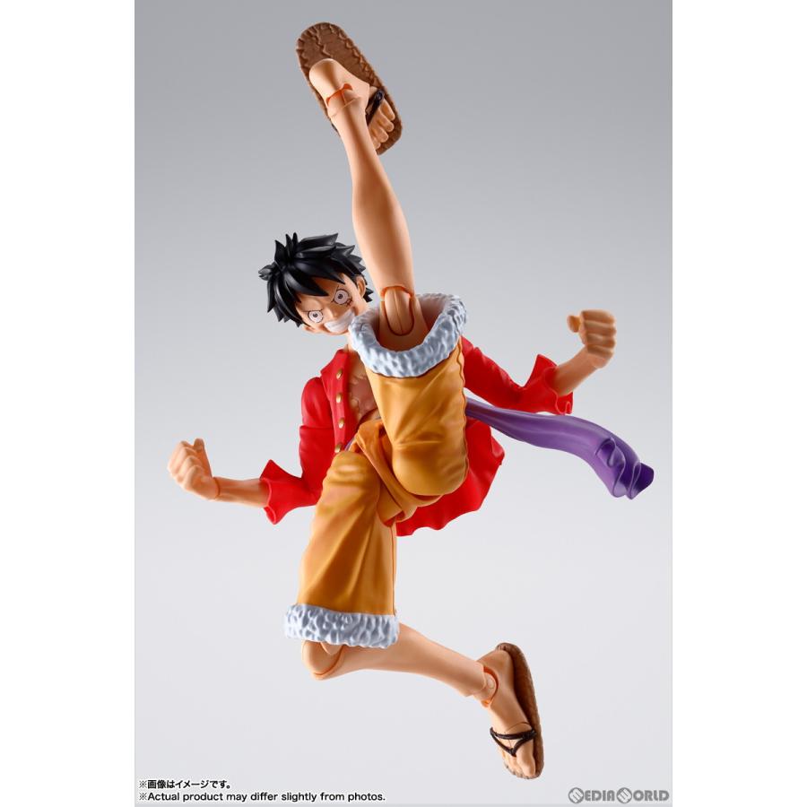 『中古即納』{FIG}(再販)S.H.Figuarts(フィギュアーツ) モンキー・D・ルフィ -鬼ヶ島討入- ONE PIECE(ワンピース) 完成品 可動フィギュア バンダイスピリッツ｜media-world｜05