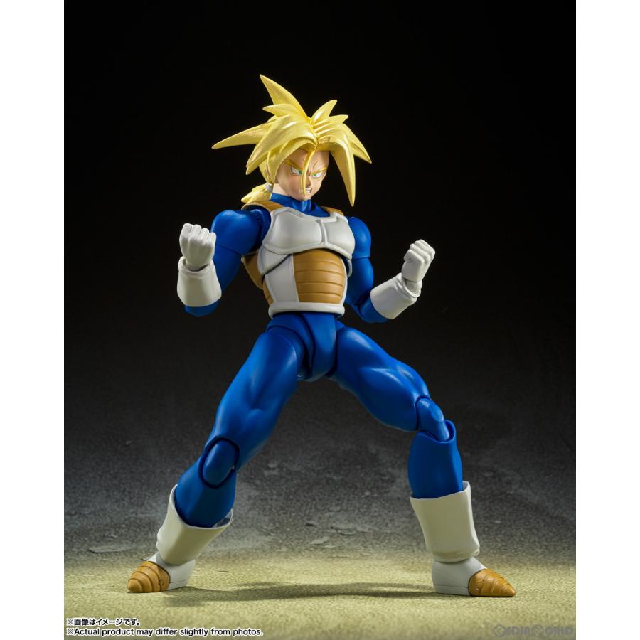 『中古即納』{FIG}S.H.Figuarts(フィギュアーツ) スーパーサイヤ人トランクス-その身に秘めしスーパーパワー- ドラゴンボールZ フィギュア バンダイスピリッツ｜media-world｜03