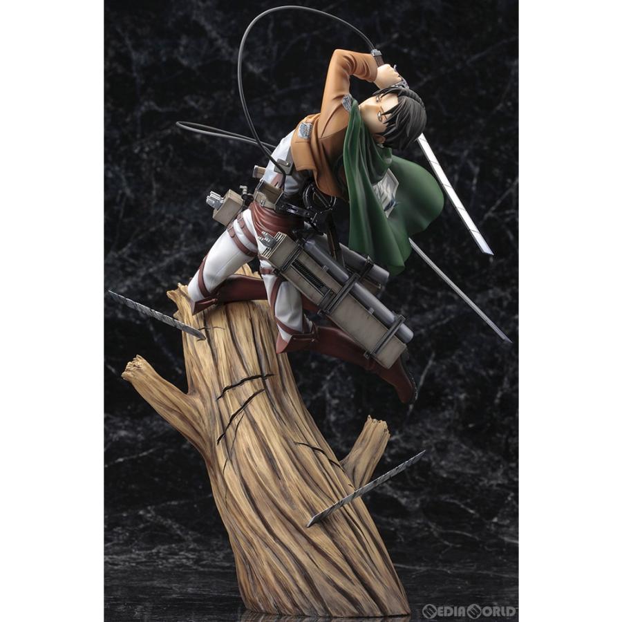 『中古即納』{FIG}(再販)ARTFX J リヴァイ リニューアルパッケージver. 進撃の巨人 1/8 完成品 フィギュア(PV150) コトブキヤ(20240418)｜media-world｜02