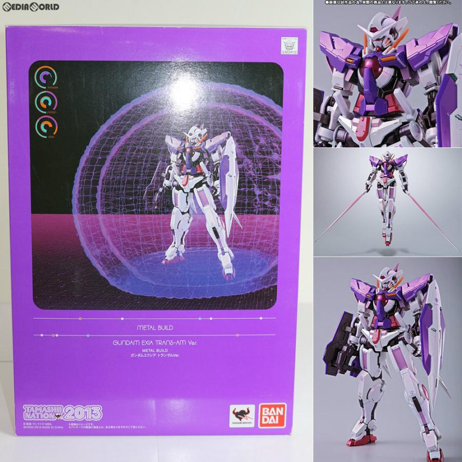 中古即納』{FIG} METAL BUILD ガンダムエクシア トランザムVer. 機動 