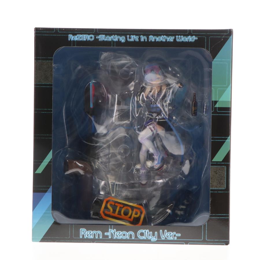 中古即納』{FIG} 単体購入特典付 レム Neon City Ver SHIBUYA SCRAMBLE 