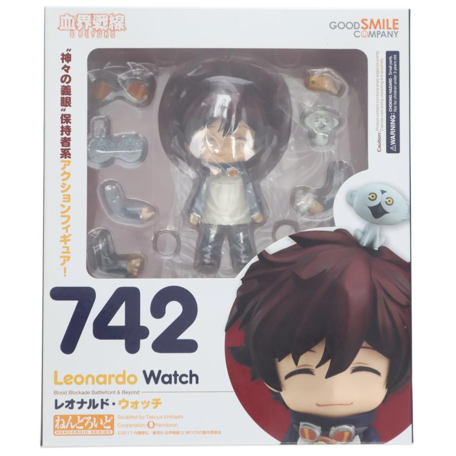 GOOD SMILE COMPANY - ねんどろいど 742 レオナルド・ウォッチ 血界戦線 & BEYOND(ビヨンド) 完成品 可動フィギュア グッドスマイルカンパニー グッドスマイルカンパニー 『中古即納』{FIG} ねんどろいど 742