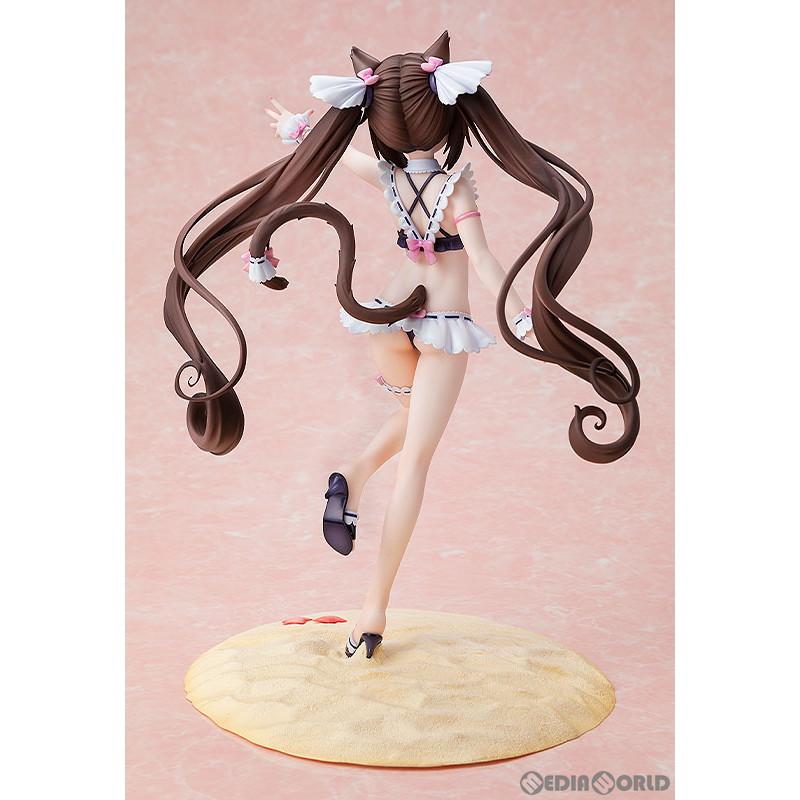 中古即納』{FIG} ショコラ メイド水着ver. ネコぱら 1/7 完成品 フィギュア
