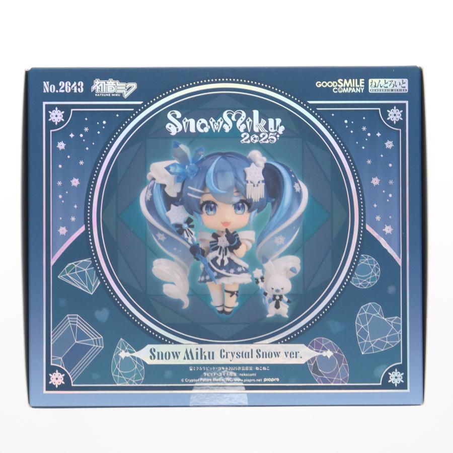 ねんどろいど　①雪ミク 2025 Crystal  ver. 2643 グッズ]ねんどろいど 雪ミク Crystal Snow Ver.｜SNOW MIKU 2025