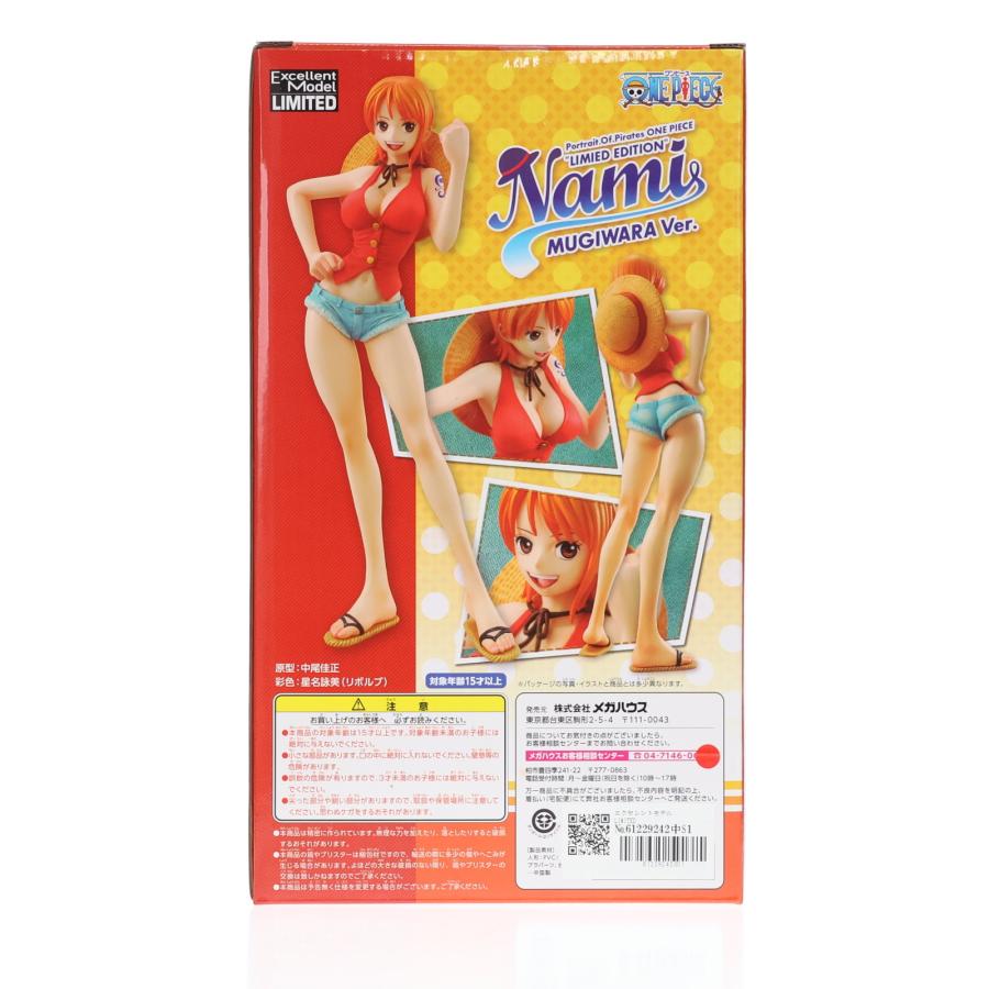 『中古即納』{FIG} エクセレントモデル Portrait.Of.Pirates ナミ MUGIWARA ONE PIECE 1/8 フィギュア 麦わらストア＆オンライン限定 メガハウス(20140221)の画像