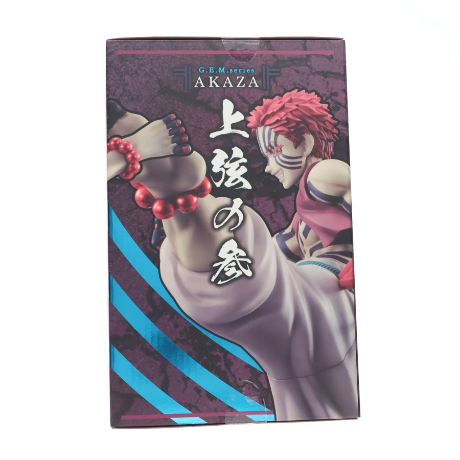 『中古即納』{FIG} G.E.M.シリーズ 上弦の参 猗窩座(あかざ) 鬼滅の刃 完成品 フィギュアプレミアムバンダイ\u0026オンラインショップ限定 メガハウス(20220831)の画像