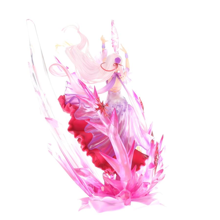 『中古即納』{FIG} eStream Store限定 SHIBUYA SCRAMBLE FIGURE 氷結のエミリア -Crystal Dress Ver- 1/7 フィギュア eStream/アルファサテライト(20220430)の画像