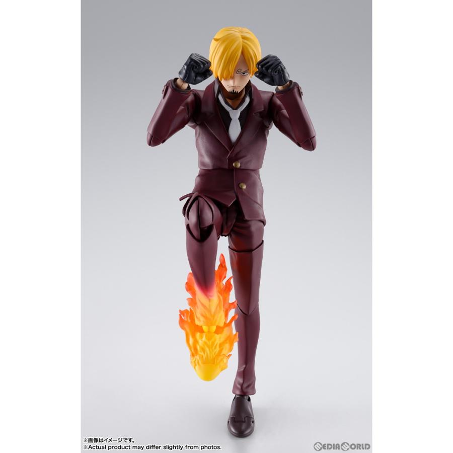 正規品 ワンピース フィギュア サンジ BIG HORN Figuarts 限定 中古即納』{FIG} S.H.Figuarts(フィギュアーツ) サンジ -鬼ヶ島討入