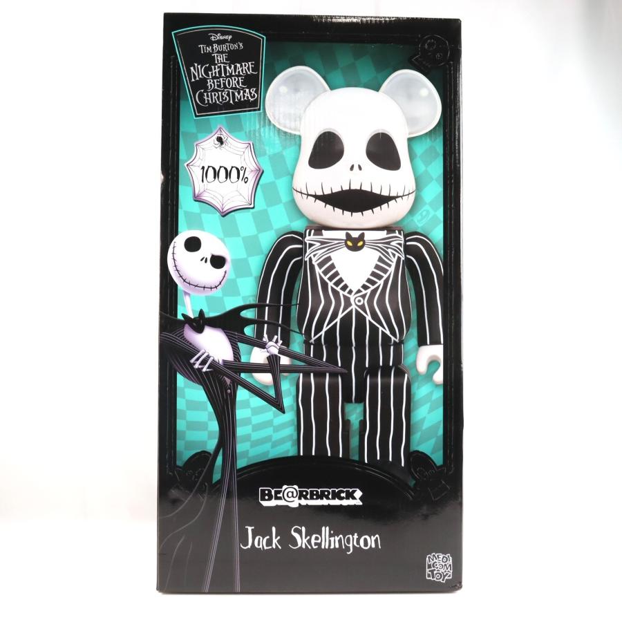 中古即納』{FIG} BE@RBRICK Jack Skellington(ジャック・スケリントン 