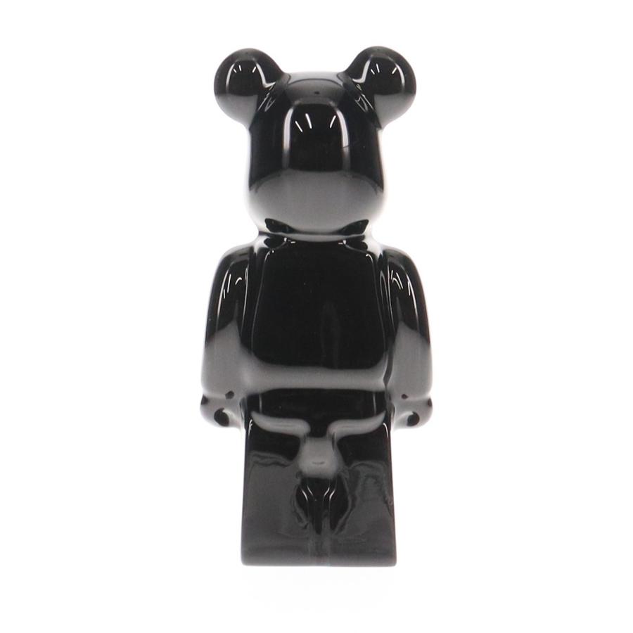 中古即納』{FIG} Baccarat BE@RBRICK BLACK(バカラ ベアブリック