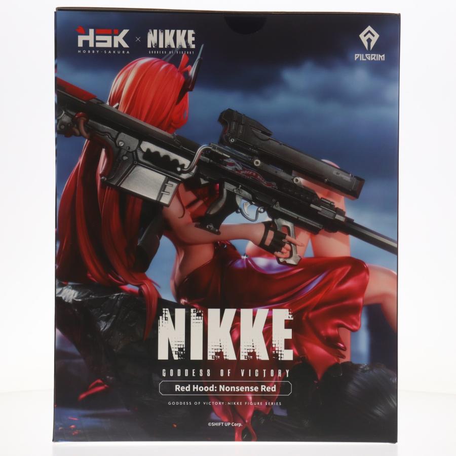 レッドフード ナンセンスレッド 1/4 勝利の女神 NIKKE　あみあみ限定特典 中古即納』{FIG} あみあみ限定特典＆アクリルプレート付属 レッド