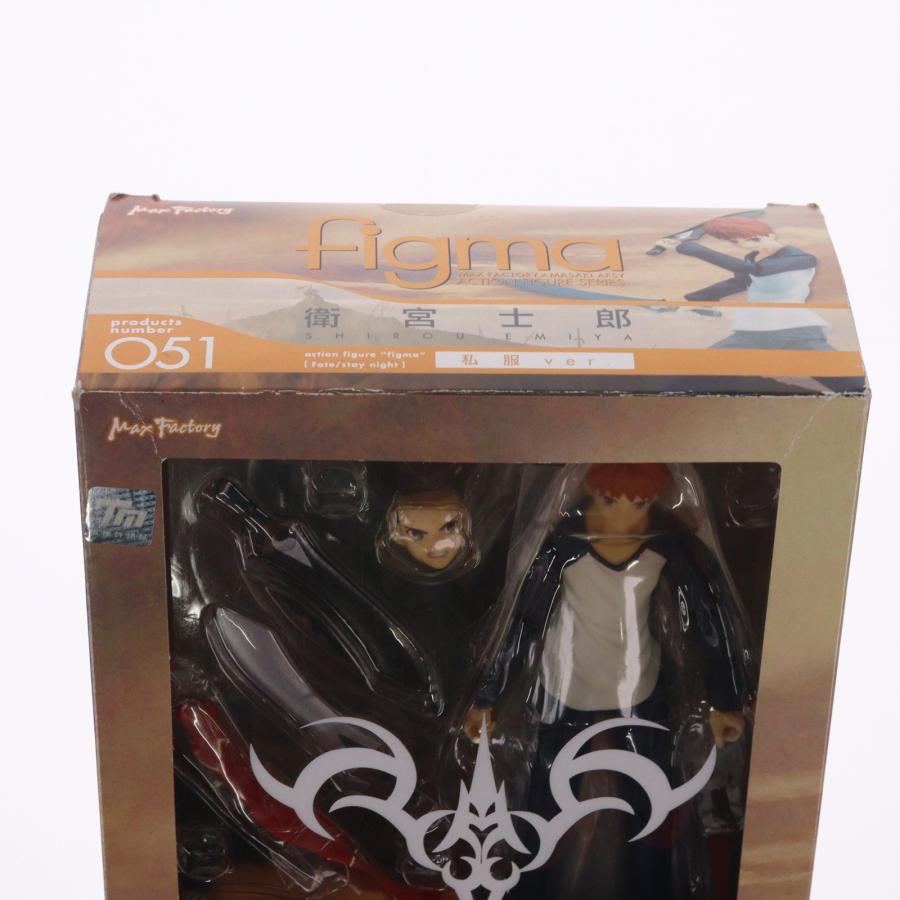 『中古即納』{FIG} figma(フィグマ) 051 衛宮士郎(えみやしろう) 私服ver. Fate/stay night(フェイト/ステイナイト) フィギュア マックスファクトリー(20091115)の画像