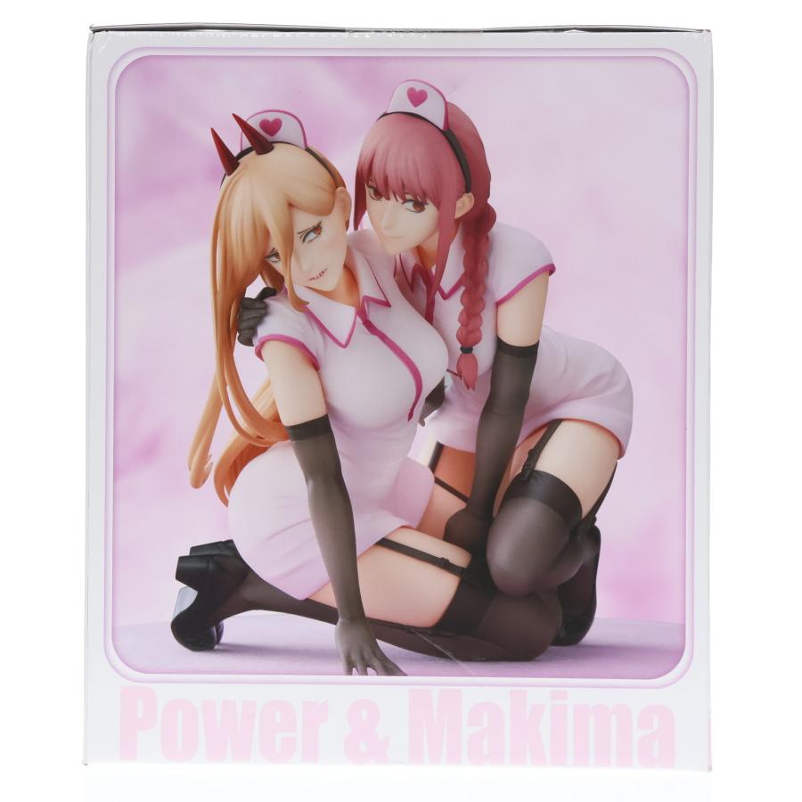 中古即納』{FIG} パワー&マキマ ナースVer. チェンソーマン 1/7 完成品