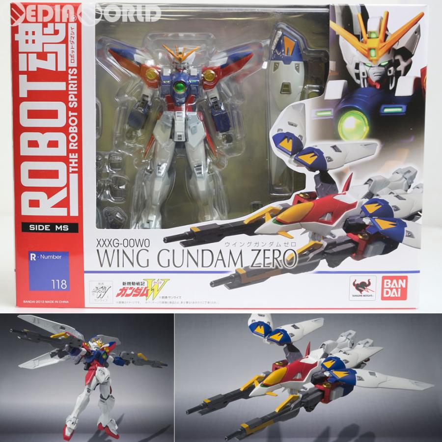 中古 LROBOT魂＜SIDEMS＞ウイングガンダムゼロ「新機動戦記ガンダムW」 中古即納』{FIG} ROBOT魂(SIDE MS) ウイングガンダムゼロ 新機動戦記