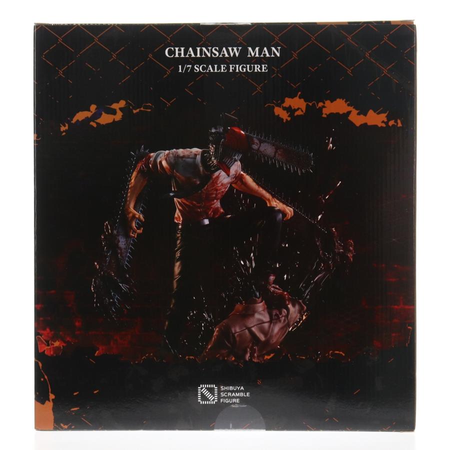 『中古即納』{FIG} eStream Store限定特典付属 SHIBUYA SCRAMBLE FIGURE チェンソーマン 1/7 完成品 フィギュア eStream/アルファサテライト(20230731)の画像
