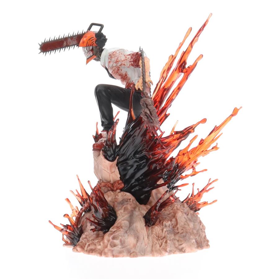 『中古即納』{FIG} eStream Store限定特典付属 SHIBUYA SCRAMBLE FIGURE チェンソーマン 1/7 完成品 フィギュア eStream/アルファサテライト(20230731)の画像