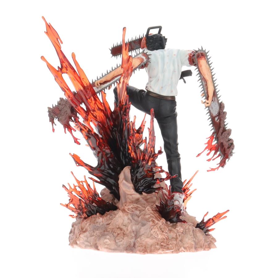 『中古即納』{FIG} eStream Store限定特典付属 SHIBUYA SCRAMBLE FIGURE チェンソーマン 1/7 完成品 フィギュア eStream/アルファサテライト(20230731)の画像
