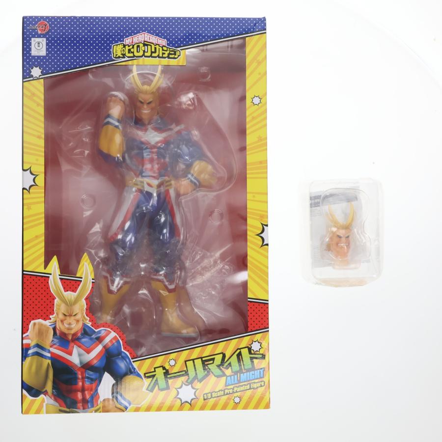 コトブキヤショップ限定特典付属 ARTFX J オールマイト 僕のヒーローアカデミア 1/8 完成品 フィギュア(PP870) タカラトミー タカラトミー（TAKARA TOMY） 『中古即納』{FIG} コトブキヤショップ