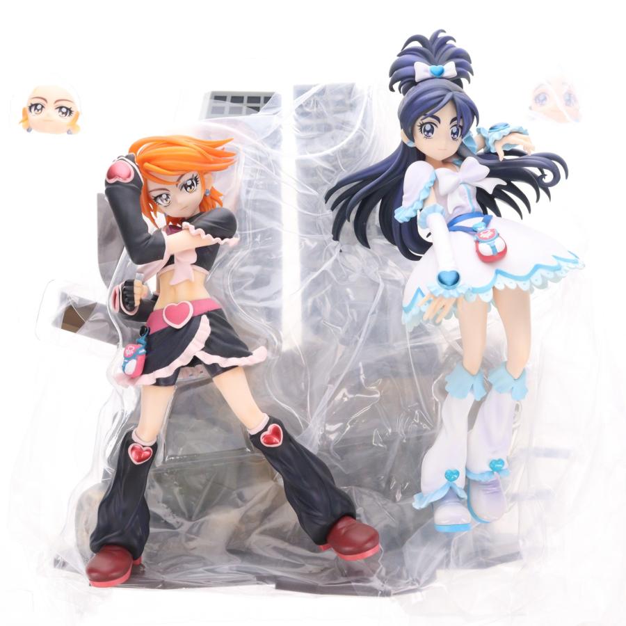 【中古】TAMASHII PREMIER キュアブラック＆キュアホワイト 完成品フィギュア『ふたりはプリキュア』(魂ウェブ商店限定) 中古即納』{FIG} 魂ウェブ商店限定 TAMASHII PREMIER キュアブラック