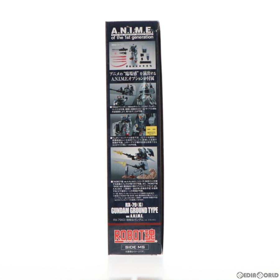 『中古即納』{FIG} ROBOT魂(SIDE MS) RX-79(G) 陸戦型ガンダム ver. A.N.I.M.E. 機動戦士ガンダム 第08MS小隊 フィギュア バンダイスピリッツ(20211225)の画像