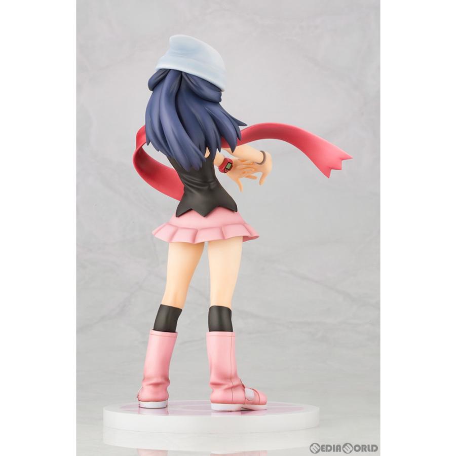 『中古即納』{FIG} (再販) ARTFX J ヒカリ with ポッチャマ ポケットモンスター ダイヤモンド・パール 1/8 完成品 フィギュア(PV198) コトブキヤ(20240519)