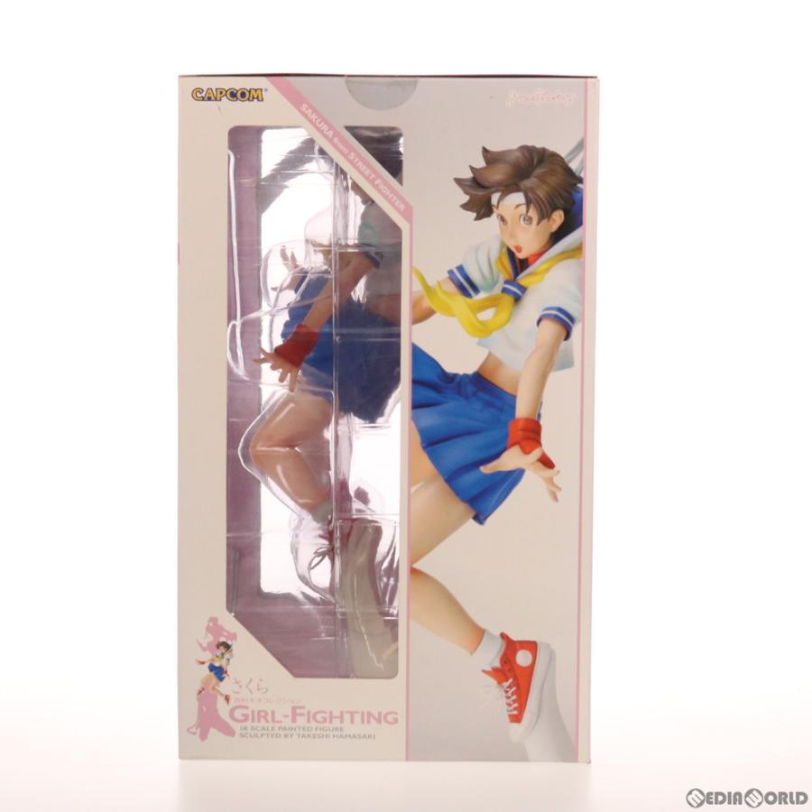 春日野さくら ストリートファイターZERO2 西村キヌ フィギュア マックスファクトリー 『中古即納』{FIG} 春日野さくら 西村キヌ