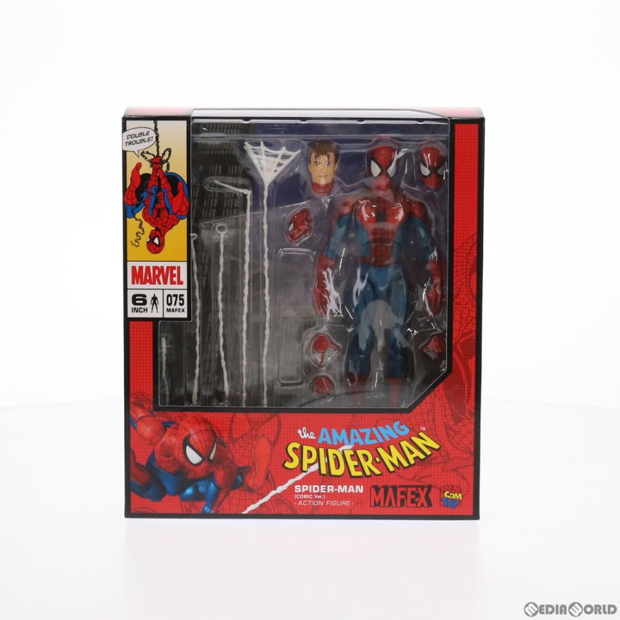 中古即納』{FIG} マフェックス No.075 MAFEX SPIDER-MAN(COMIC Ver