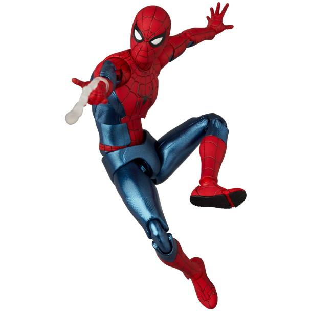 『中古即納』{FIG} マフェックス No.262 MAFEX SPIDER-MAN NEW RED ＆ BLUE SUIT Spider-Man: No Way Home フィギュア メディコム・トイ(20251031)の画像