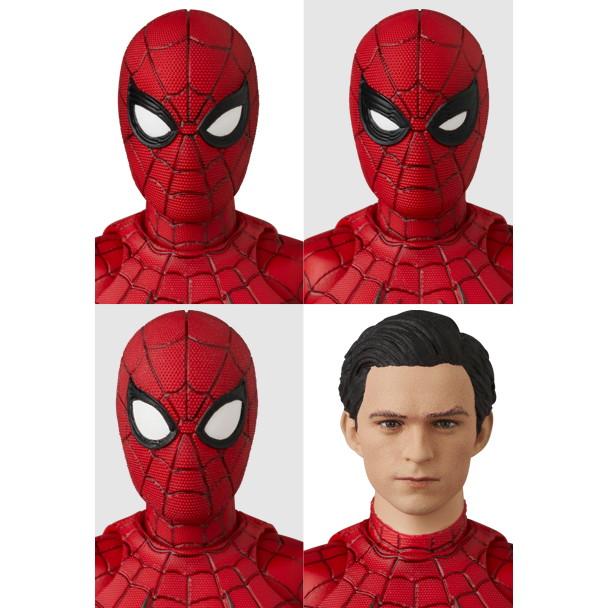 『中古即納』{FIG} マフェックス No.262 MAFEX SPIDER-MAN NEW RED ＆ BLUE SUIT Spider-Man: No Way Home フィギュア メディコム・トイ(20251031)の画像