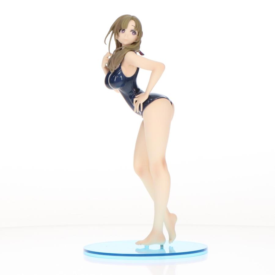 『中古即納』{FIG} 大好真々子(おおすきままこ) スク水Ver. 通常攻撃が全体攻撃で二回攻撃のお母さんは好きですか〜 1/7 フィギュア FREEing(20210410)_6