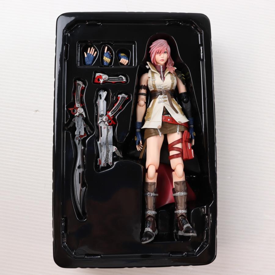 【希少・未開封品】プレイアーツ改　ライトニング　ディシディア フィギュア スクウェア・エニックス（SQUARE ENIX） 『中古即納』{FIG} PLAY ARTS