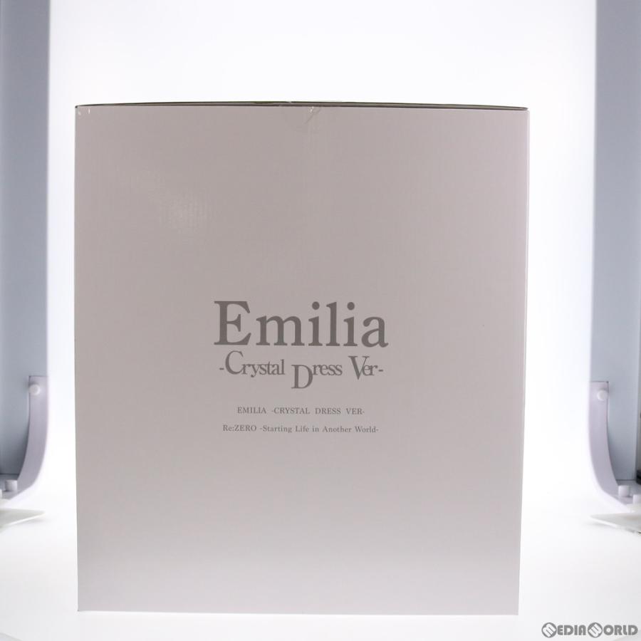 『中古即納』{FIG} エミリア Crystal Dress Ver SHIBUYA SCRAMBLE FIGURE Re:ゼロ 1/7 フィギュア アベマ＆eStream限定 eStream/アルファサテライト(20200930)