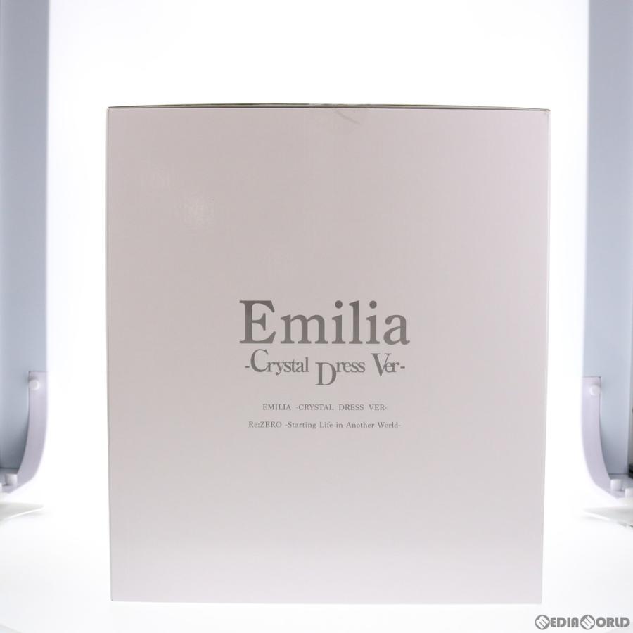 『中古即納』{FIG} エミリア Crystal Dress Ver SHIBUYA SCRAMBLE FIGURE Re:ゼロ 1/7 フィギュア アベマ＆eStream限定 eStream/アルファサテライト(20200930)