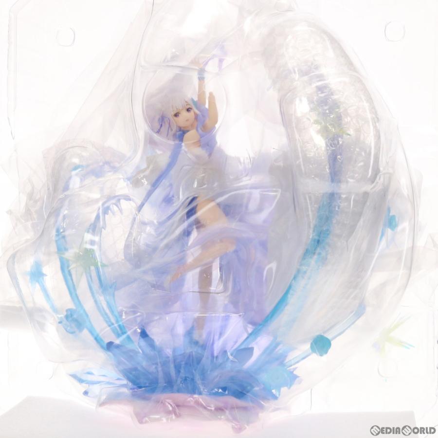 『中古即納』{FIG} エミリア Crystal Dress Ver SHIBUYA SCRAMBLE FIGURE Re:ゼロ 1/7 フィギュア アベマ＆eStream限定 eStream/アルファサテライト(20200930)