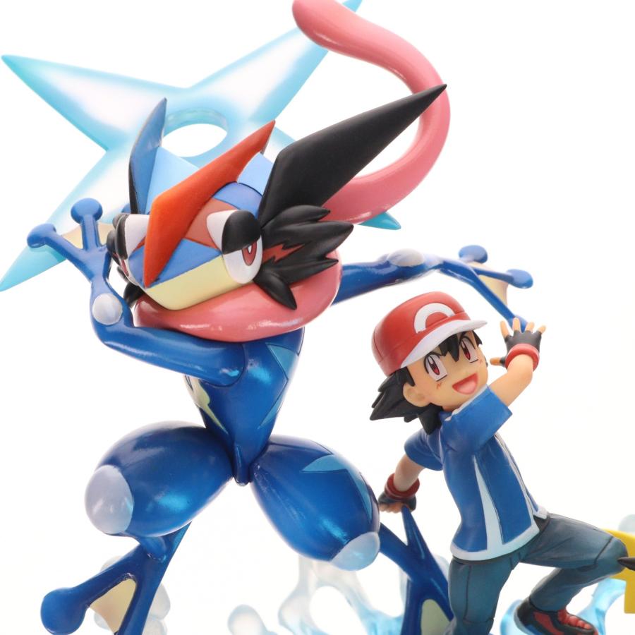 『中古即納』{FIG} G.E.M.シリーズ サトシ&ピカチュウ&サトシゲッコウガ ポケットモンスター 完成品 フィギュア メガハウス(20171129)