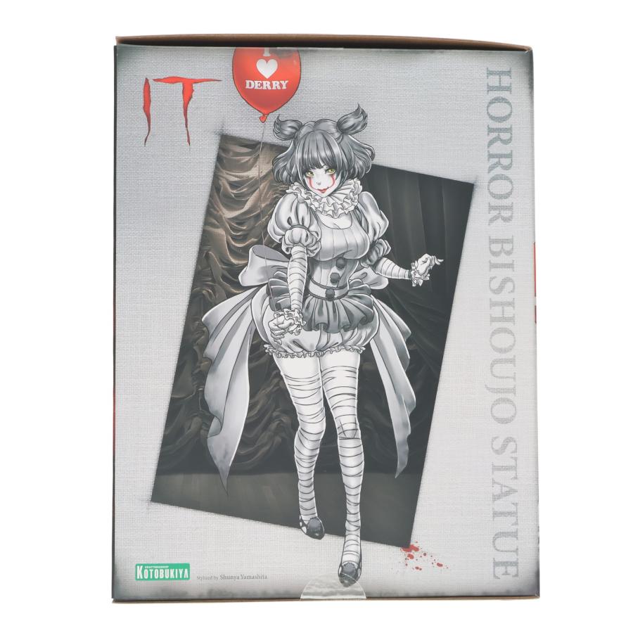 美少女 ペニーワイズ　モノクロームVer. 1/7 完成品 フィギュ コトブキヤ ホラー映画「IT」よりペニーワイズが“美少女”フィギュア化