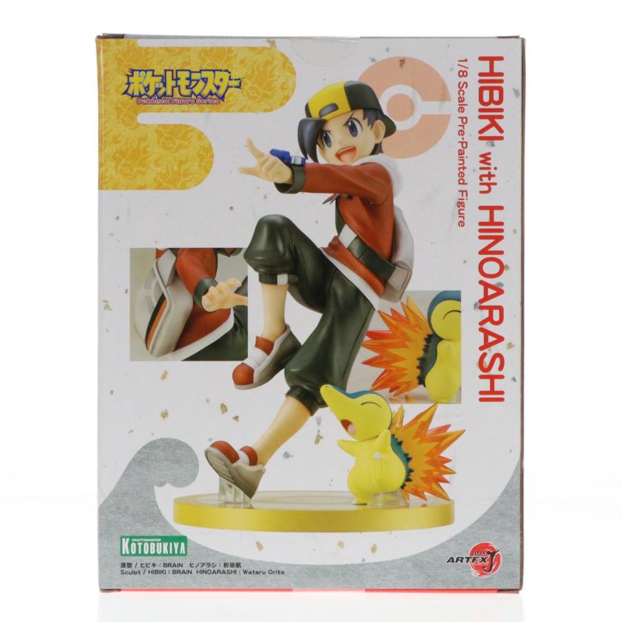 コトブキヤ ARTFX J ポケモン ヒビキ with ヒノアラシ 中古美品 コトブキヤ（KOTOBUKIYA） 『中古即納』{FIG} ARTFX J ヒビキ with