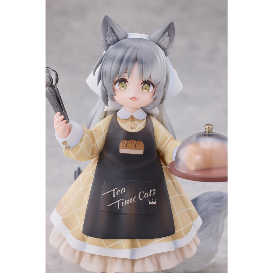 『中古即納』{FIG} セット購入特典付属 DLCシリーズ ティータイム キャッツ にゃん町「パン屋」店員＆お客にゃん フィギュア RIBOSE(核糖文化)(20250531)_2