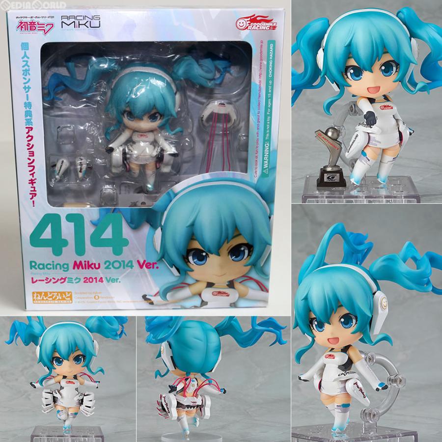 中古即納』{FIG} ねんどろいど 414 レーシングミク 2014 Ver. 初音ミク 