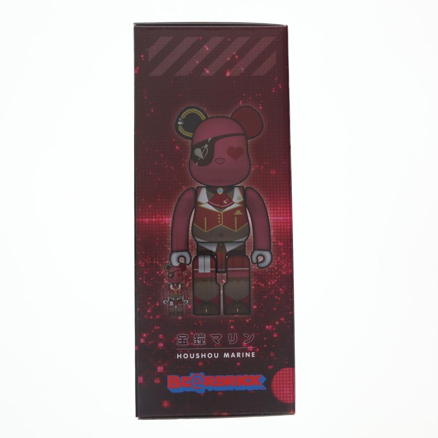 中古即納』{FIG} BE@RBRICK 宝鐘マリン 100%＆400% hololive × BE