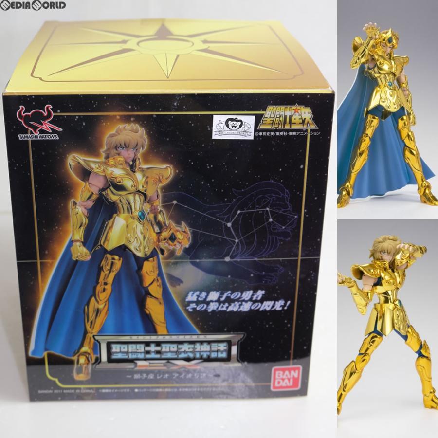 中古即納』{FIG} 聖闘士聖衣神話EX レオアイオリア 聖闘士星矢 完成品 